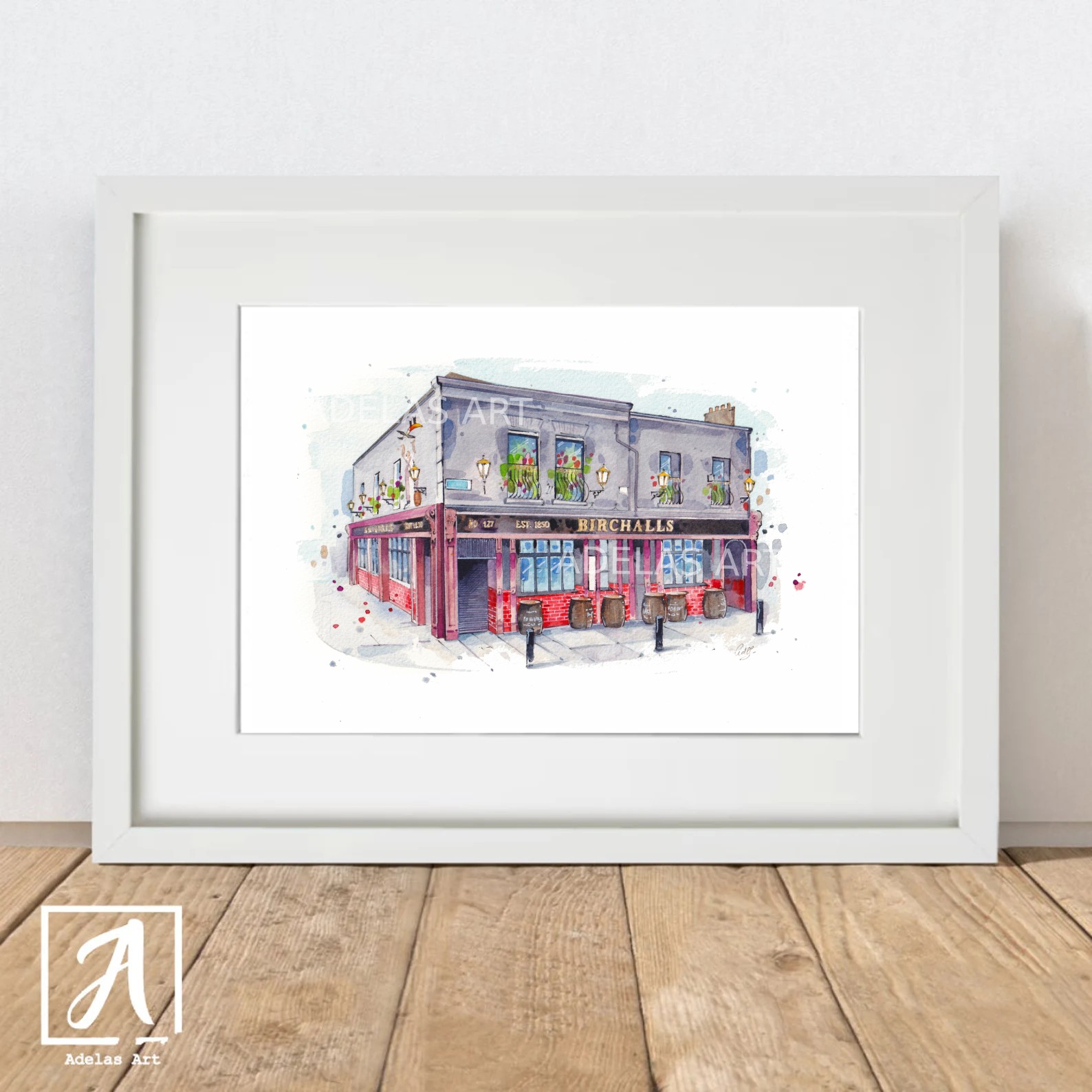 Birchalls Ranelagh pub art print
