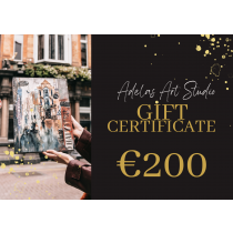 Gift voucher of €200 to purchase art prints and original art