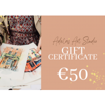 Gift voucher of €50 to purchase art prints and original art