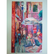 "Barrio Gótico" by Adelas Art - front view