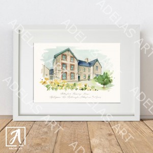 Abbeyleix Heritage House County Laois Art Print