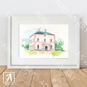 Boyne Hill House Wedding Venue, Welcome sign