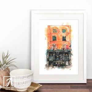 Front View - Confession Box Art Print