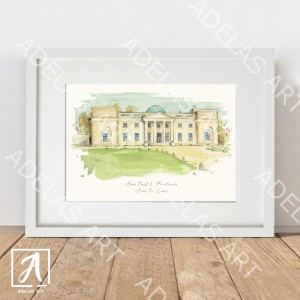 Emo Court and Parklands County Laois Painting