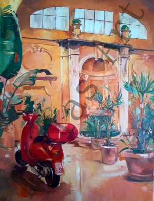 "Rome" by Adelas Art - front view