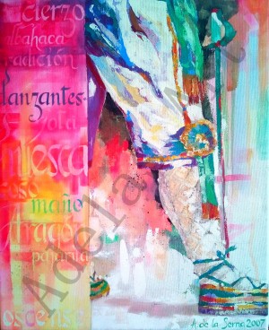 "Danzante de Huesca" by  Adelas Art