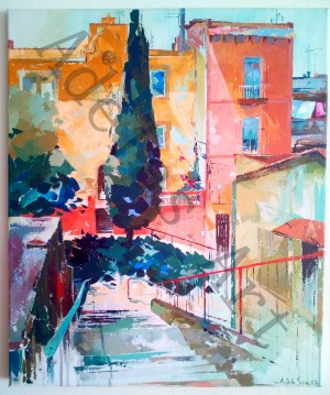 "Molins de Rei" by Adelas Art