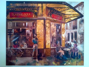 "Gran Zaragoza" by Adelas Art - front view