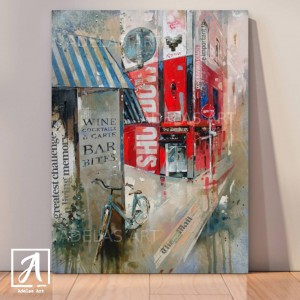 Original Oil Painting Created during the 2020 lockdown in Ireland - Adelas Art