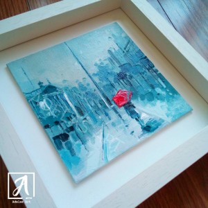 Original Oil Painting with frame - Adelas Art