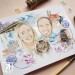 Custom Watercolour Couple Portrait