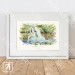 Glenbarrow Watercolour Irish wilderness art print
