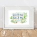 Wedding venue art print, Sandlewood Manor in Texas