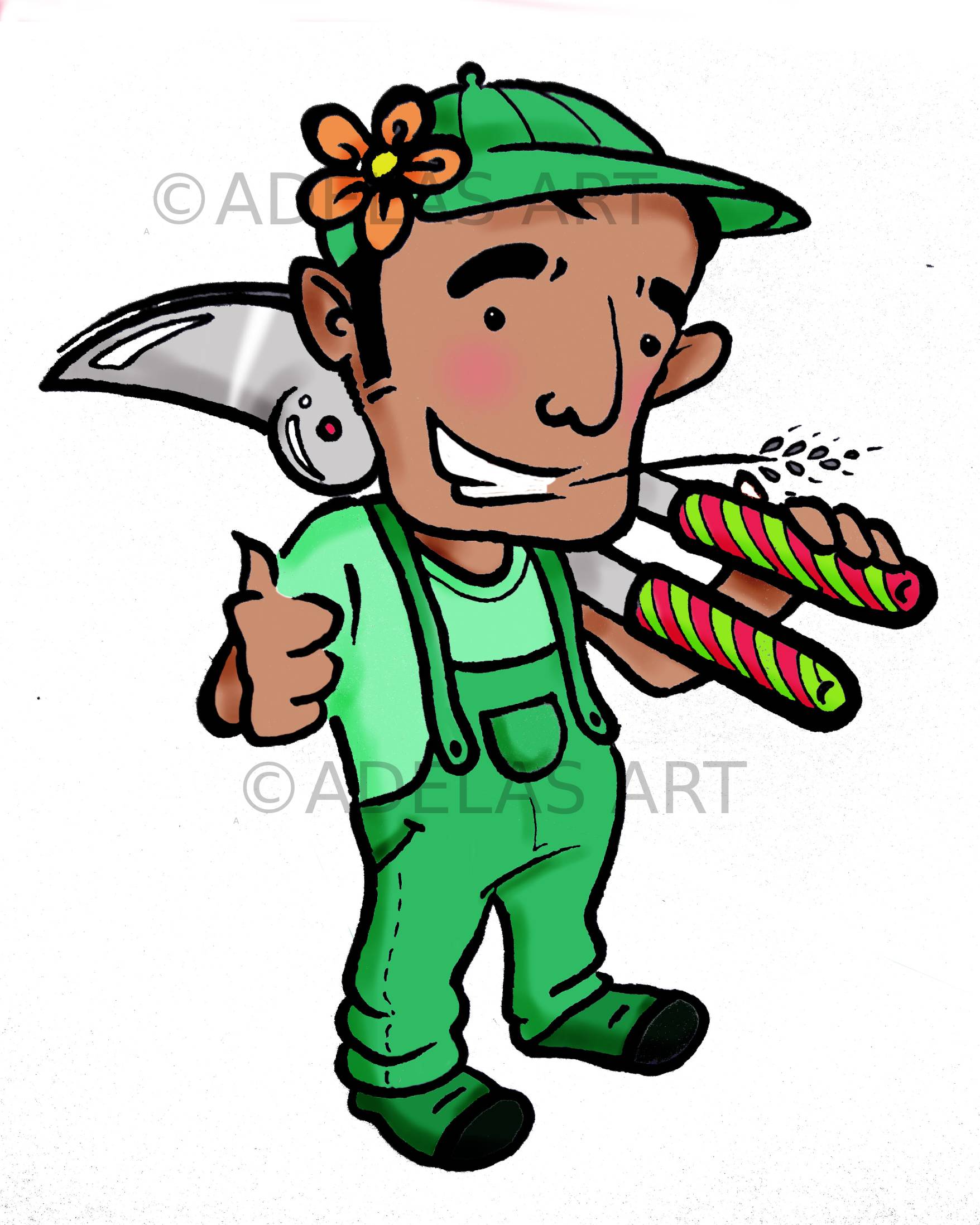 Order a cartoon brand mascot for your company